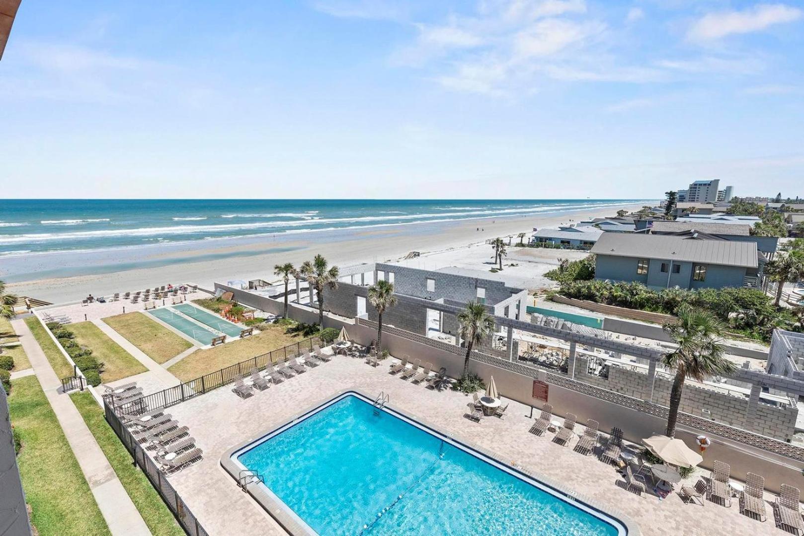 507- Ocean View 2 Bedroom Top Floor New Smyrna Beach Exterior foto